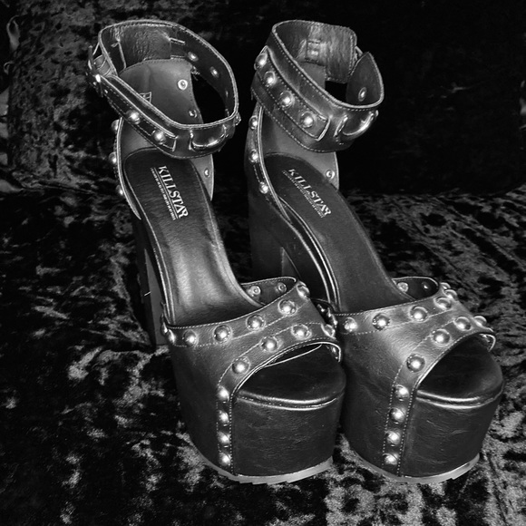KILLSTAR STEVIE PLATFORMS SIZE 8 - Picture 9 of 16